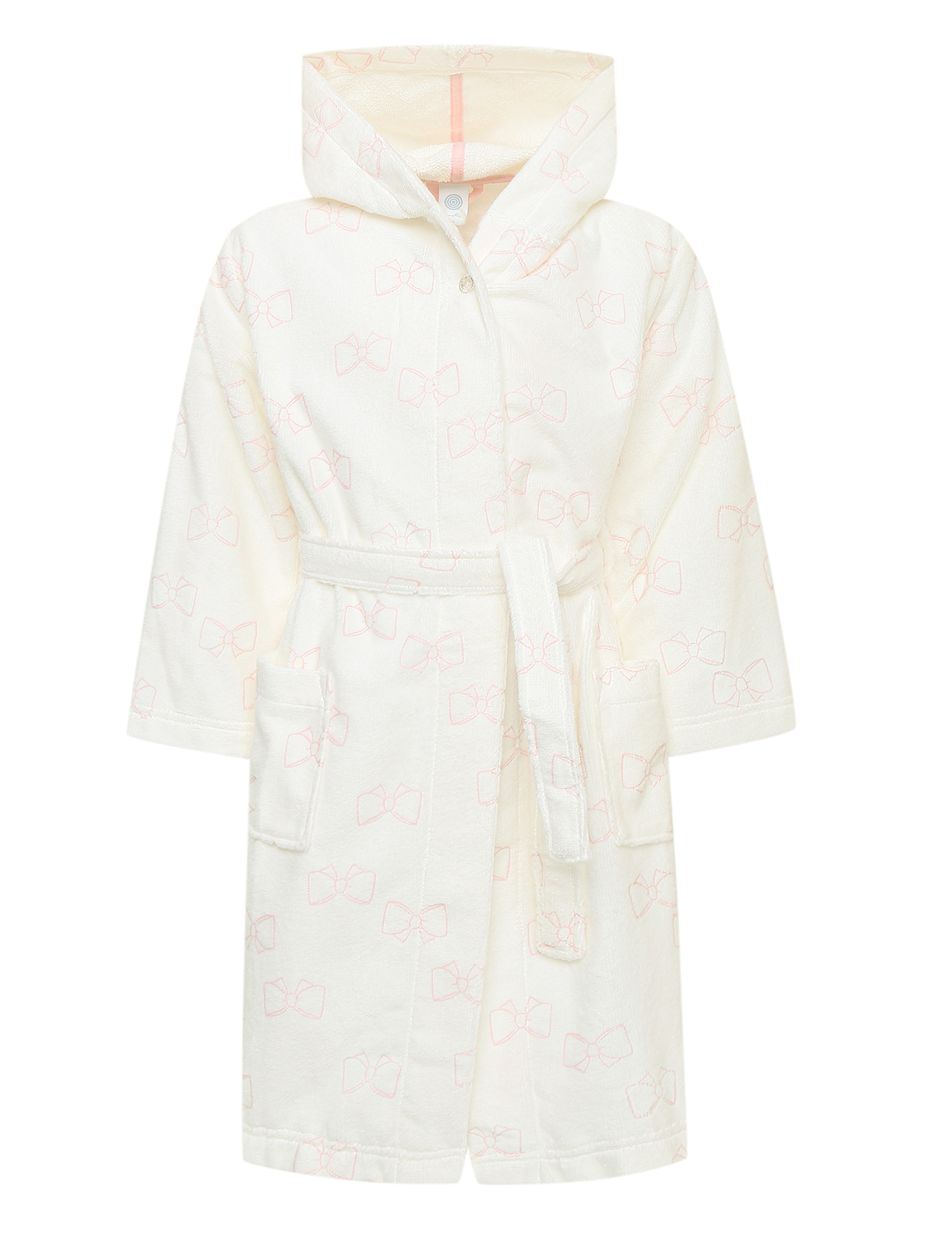 Хлопковый халат с карманами Sanetta узор (678834) купить по цене 8 800 руб.  в интернет-магазине ГУМ