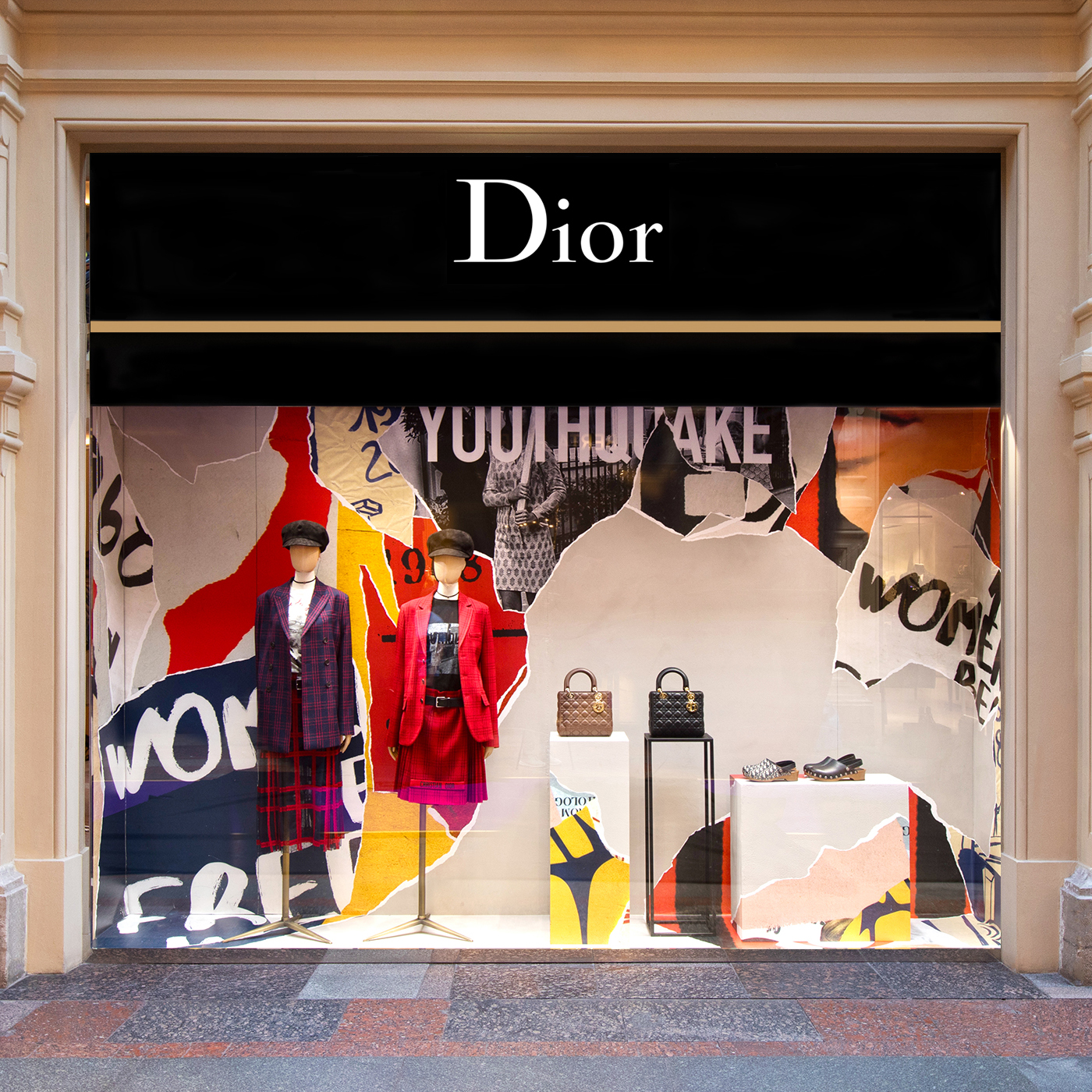 Dior 古姆商场品牌橱窗