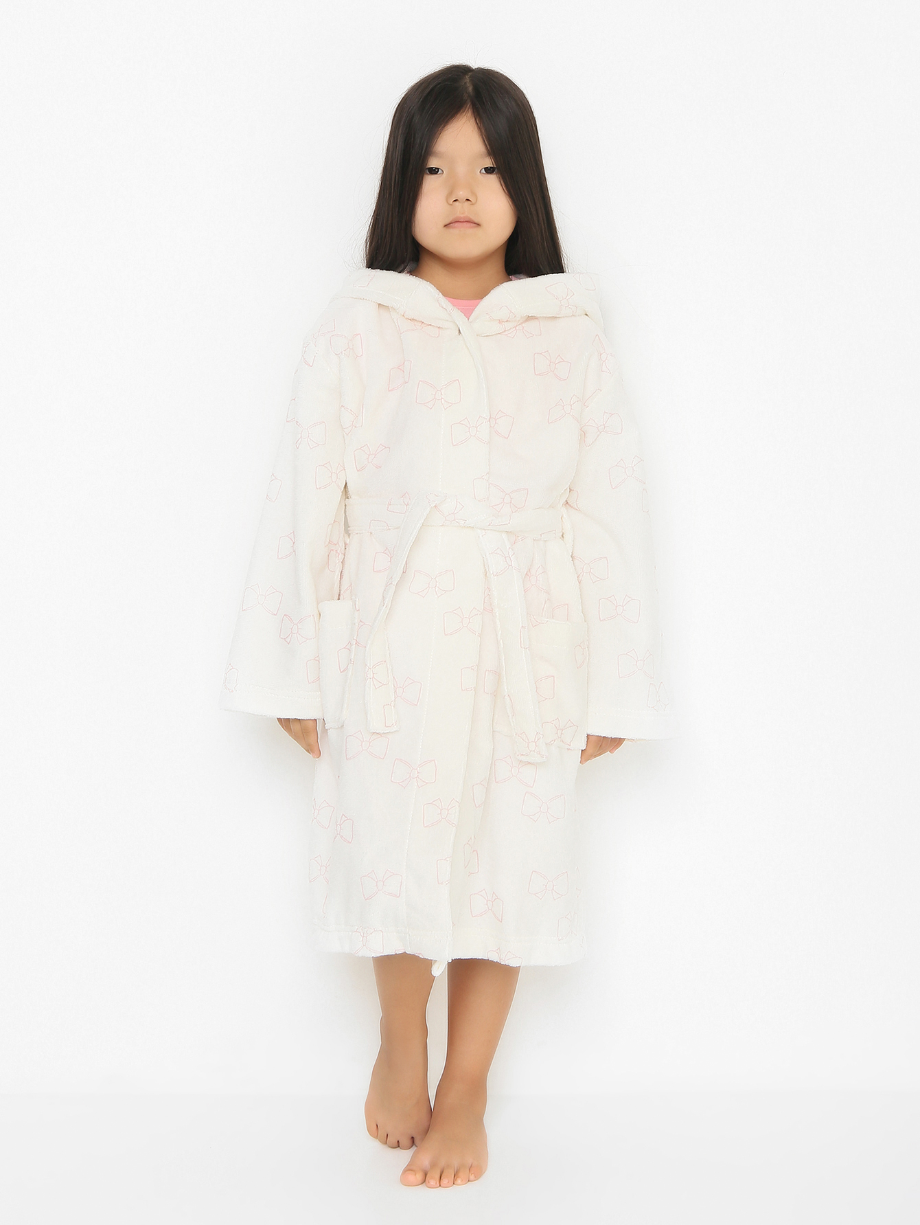 Хлопковый халат с карманами Sanetta узор (678834) купить по цене 8 800 руб.  в интернет-магазине ГУМ